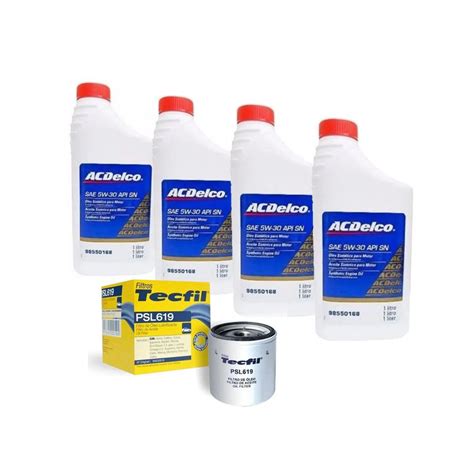 Kit Troca De Filtro E Leo Gm Ac Delco W Corsa Celta No Shoptime