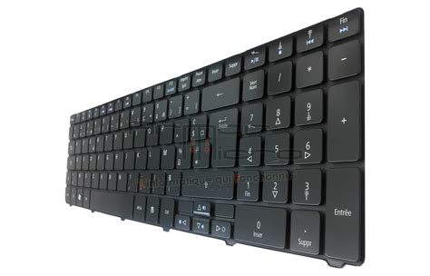 CLAVIER ACER Aspire 9JN1H8200F NSK AL00F Glossy FRANCAIS Azerty