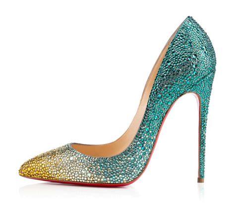 Christian Louboutin Pigalle Follies Strass 120 Mm Shoes Post