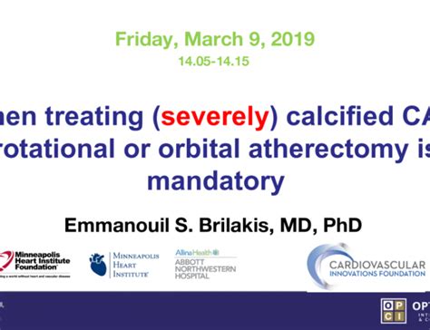 When Treating Severely Calcified Cad Rotational Or Orbital