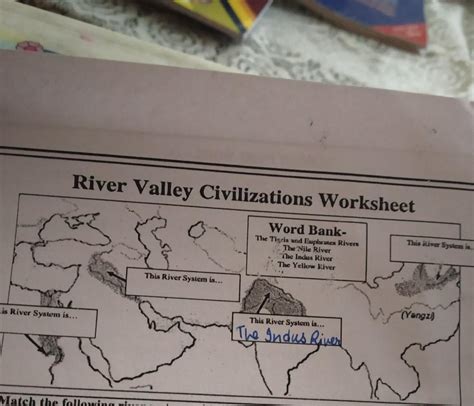 Indus Valley Civilization Worksheets Egypt Reading Worksheet