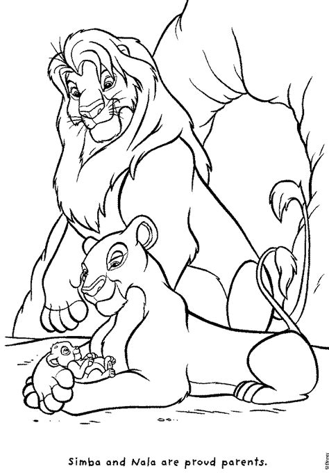 Dessins De Coloriage Simba Imprimer Sur Laguerche Page