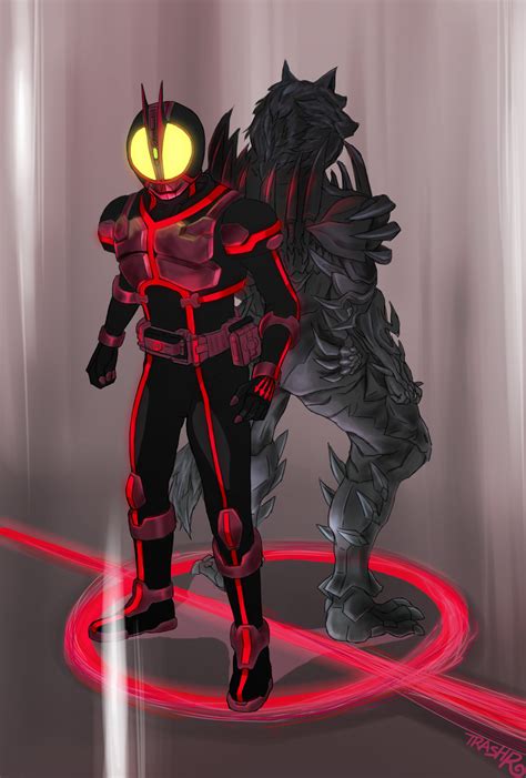 Kamen Rider Faiz Inui Takumi And Wolf Orphnoch Kamen Rider And