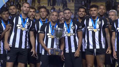 Botafogo conquista a Taça Rio goleada aplicada sobre o Audax