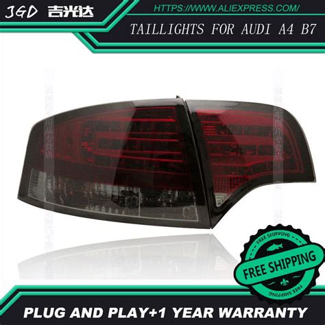 Car Styling Tail Lights For Audi A4 B7 Taillights Led Tail Lamp Rear