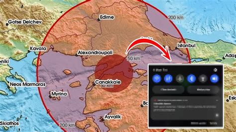 Çanakkale depremini önceden bildirdi Depremlerde hayat kurtaran