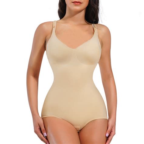 Nebility Women Spaghetti Strap Leotards With Padded