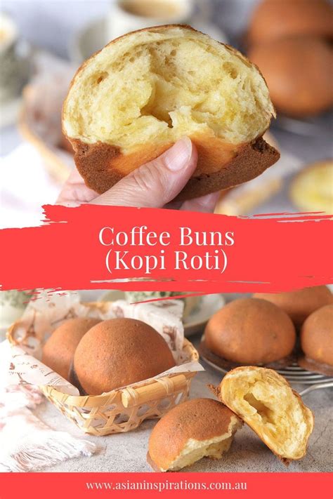 Coffee Buns Kopi Roti Malaysian Recipe