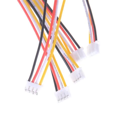 5pcs Mini Micro Jst 20mm Ph 4 Pin Male Connector Plug Wires Cables 200wf Iu Eur 318 Picclick Fr