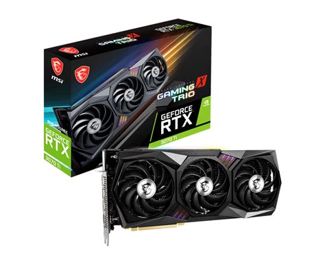 Overview Geforce Rtx™ 3070 Ti Gaming X Trio 8g Msi España