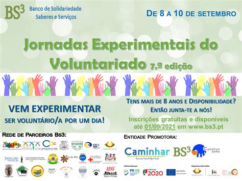 Jornadas Experimentais Do Voluntariado 7ª Edição Caminhar