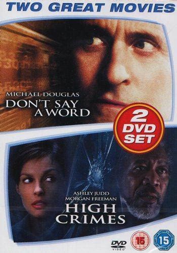 Don T Say A Word High Crimes [dvd] Good Amanda Peet Jennifer Esposito Adam S Ebay