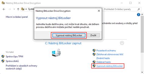 Jak Nastavit N Stroj Bitlocker Drive Encryption Ve Windows Wintip Cz