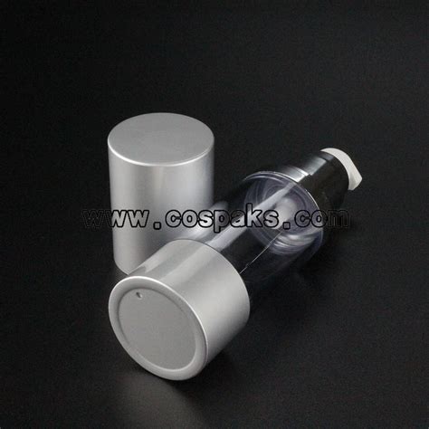 Pcs Aluminium Ml Airless Cosmetic Bottle With Pump Shaoxing