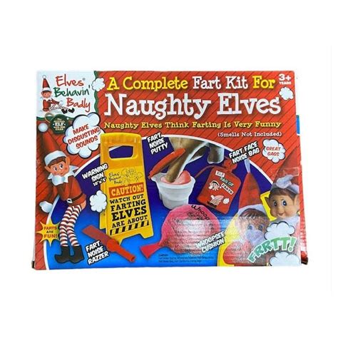 A Complete Fart Kit For Naughty Elves Elves Behavin Badly