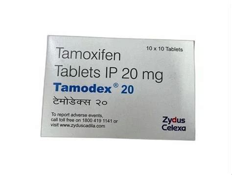 Tamoxifene Anti Cancer Tamodex 20 Mg Tablet Packaging Type Blister