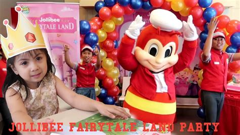 Jollibee Dance Jollibee Birthday Party Fairytale Land Sofia At 4