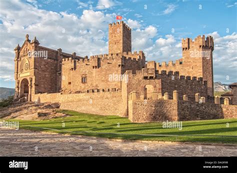 Javier Castle in Navarra ,spain Stock Photo - Alamy