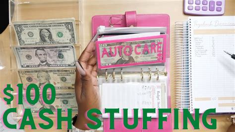 Cash Envelope Stuffing My Youtube Paycheck How To Stuff Low Income