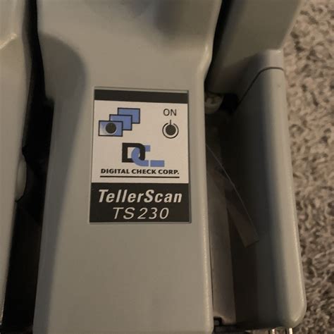 tellerscants dpmdigitalcheckscanner  sale  ebay
