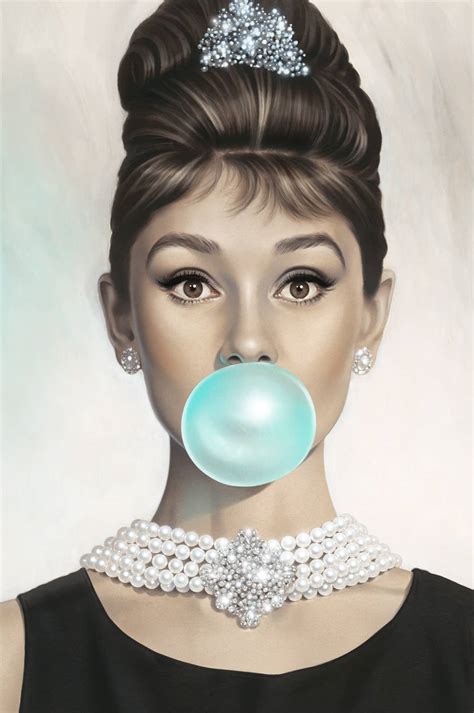 Michael Moebius Audrey Hepburn Tiffany Blue Maddox Gallery