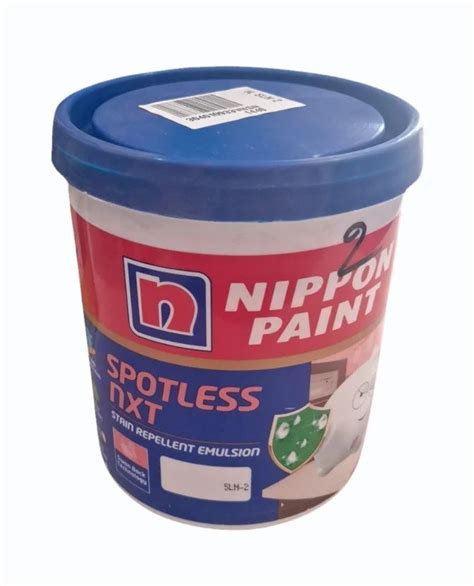 Nippon Paint Spotless Nxt Stain Repellent Emulsion Packaging Size L