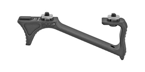 Leapers Inc Utg Ultra Slim Angled Foregrip M Lok Black