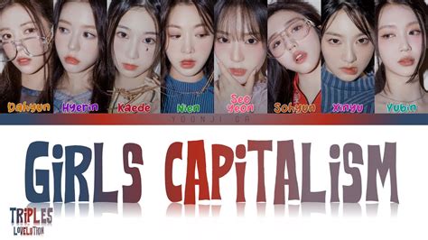 tripleS LOVElution 트리플에스 Girls Capitalism Lyrics Color Coded Han