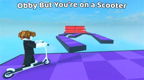 Easter Obby But You Re On A Scooter Roblox