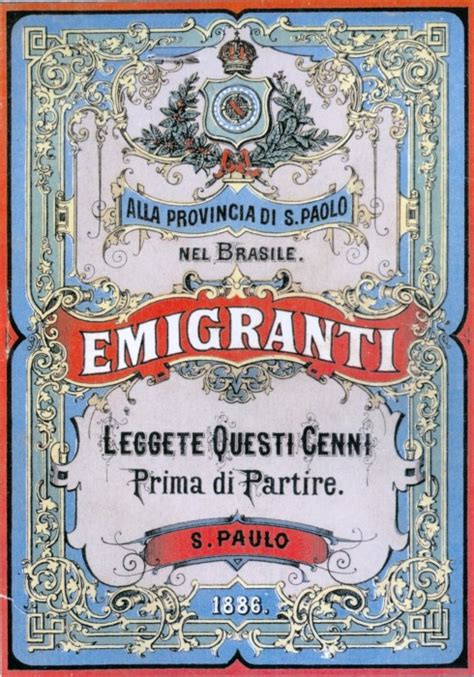 La Grande Emigrazione Terza Parte Il Brasile