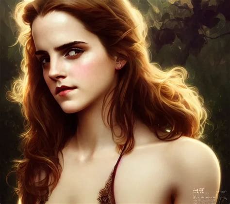 Photography Of Sensual Emma Watson Deep Focus Stable Diffusion