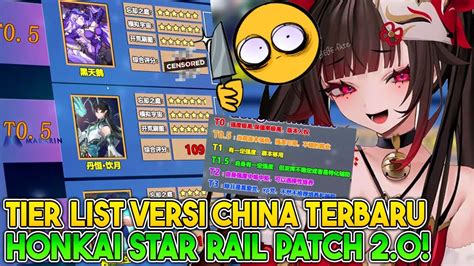 Gw Nemu Tier List China Honkai Star Rail Gokil Sih Ternyata