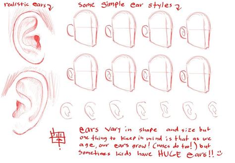 Help With Ears By Luigil On Deviantart Ear Character Design