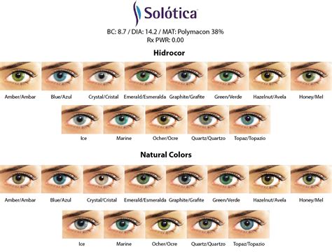 Lentes De Contacto De Colores Suaves Protésicos Hechos A Medida