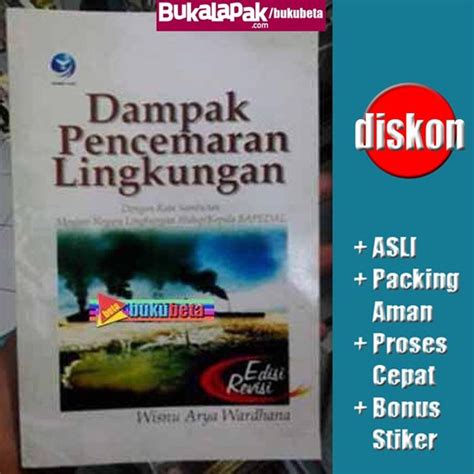 Jual Dampak Pencemaran Lingkungan Ed Revisi Wisnu Arya Wardhana Di