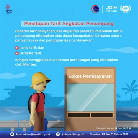 Tarif Angkutan Penumpang Pada Angkutan Perairan