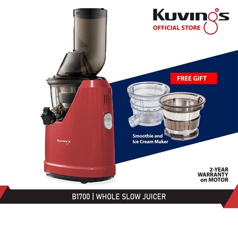 Kuvings B Whole Slow Juicer With Mm Wide Feeding Tube