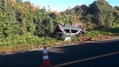 Mãe E Filha Morrem Após Carro Capotar Em Rodovia Entre Paraguaçu Paulista E Borá Bauru E