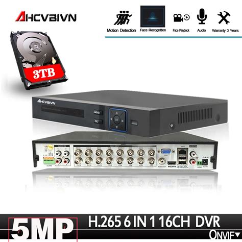 Channel Ahd Dvr Ahd Cvi Tvi Ip Dvr Mp Cctv Video Recorder