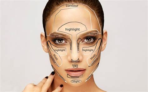 Contouring, highlighting, and blush for oval shaped faces | Oval face ...