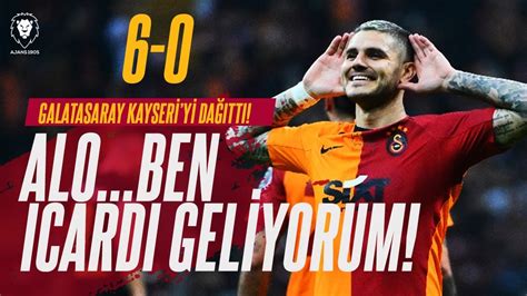 Galatasaray Kayser Mauro Icadi Hat Trick Zaniolo Kerem