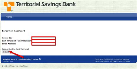 Territorial Savings Bank Online Banking Login - CC Bank