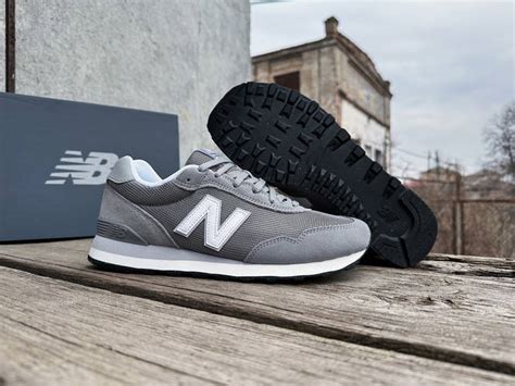Мужские кроссовки New Balance 515 ML515GRY серые Оригинал (ID ...