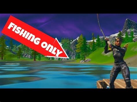 Fishing Loot Only Challenge In Fortnite Youtube