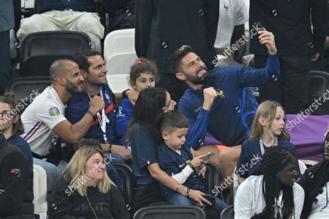 Olivier Giroud Family Waiting Fifa Qatar Editorial Stock Photo - Stock Image | Shutterstock