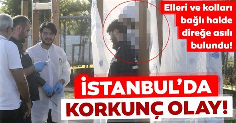 Son Dakika Haberi İstanbul Zeytinburnunda Elleri Ve Kolları Direğe