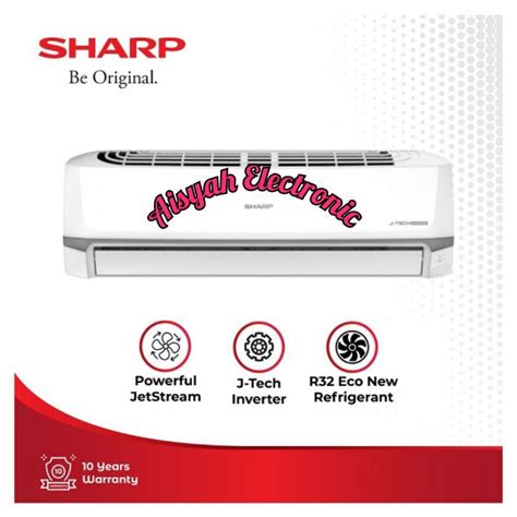 Jual Ac Sharp Inverter Pk Ah X Zy Garansi Tahun Shopee Indonesia