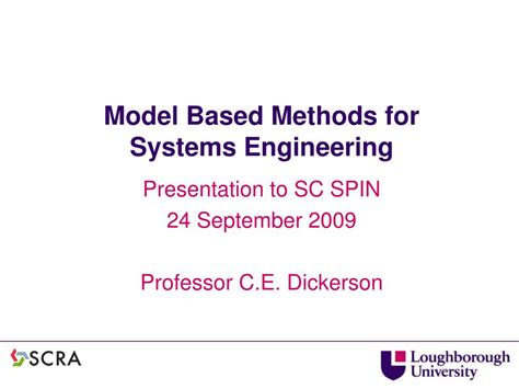 Ppt Model Based Methods For Systems Engineering Powerpoint