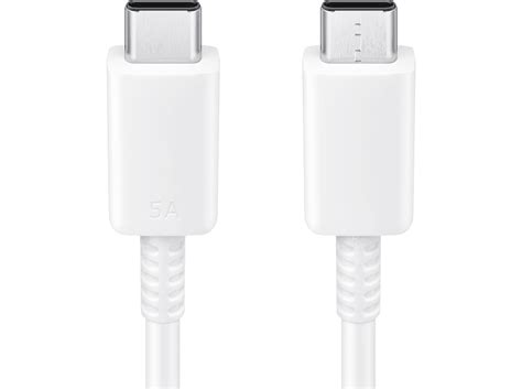 Samsung G990B Galaxy S21 FE 5G USB C To USB C Cable White EP DN980BWE