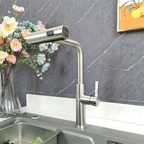 Sanipro Waterfall Stainless Steel Hot Cold Mixer Tap